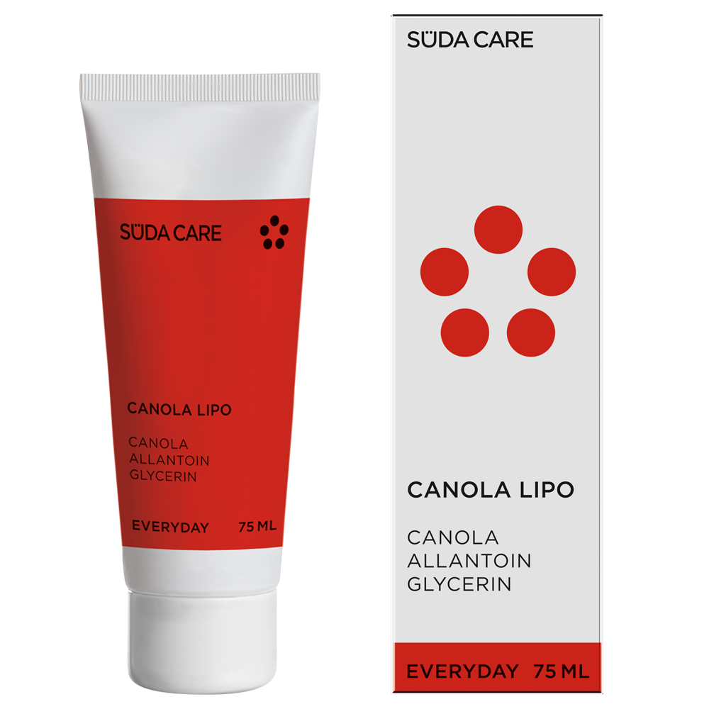 SÜDA CARE Everyday Canola Lipo Fusscreme 75ml