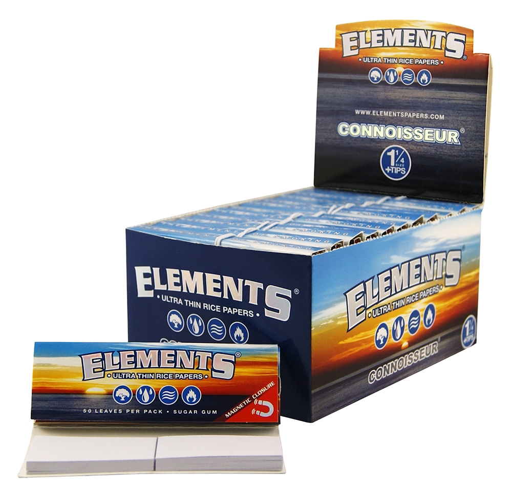 Elements Papers | CONNOISSEUR 1¼  , 24 x 50 Papers BOX