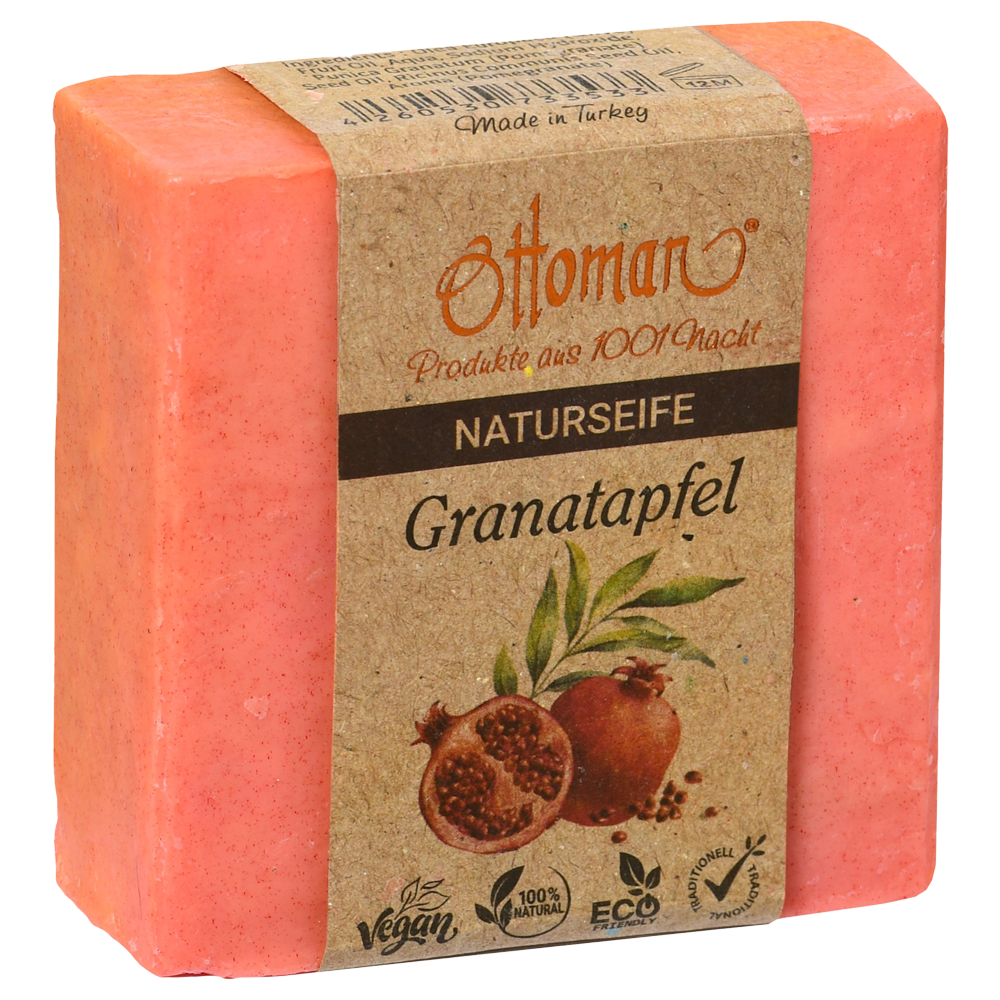 Ottoman Olivenölseife Granatapfel 120 g