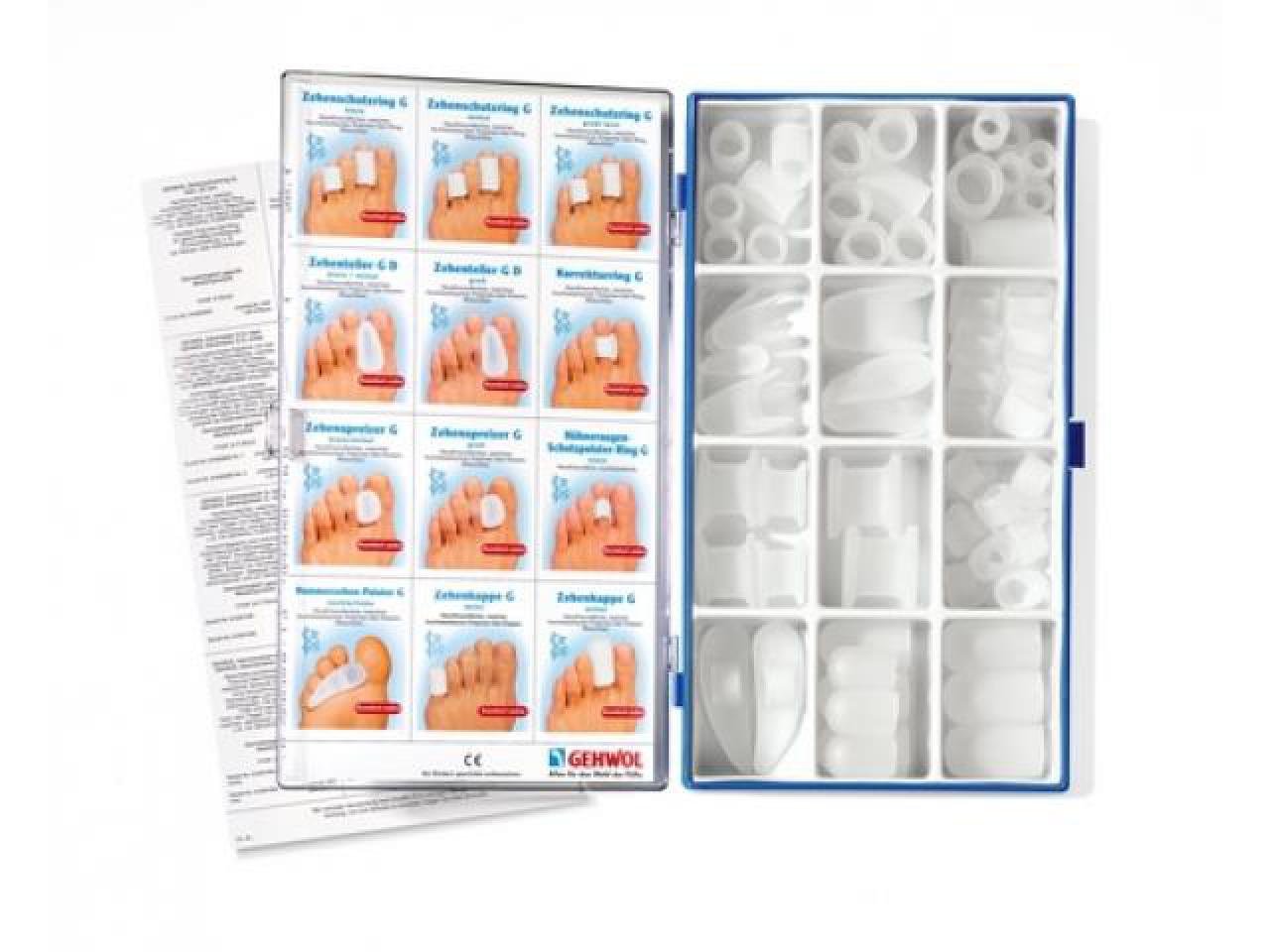 GEHWOL Sortimentbox 1 Polymer-Gel-textilfrei