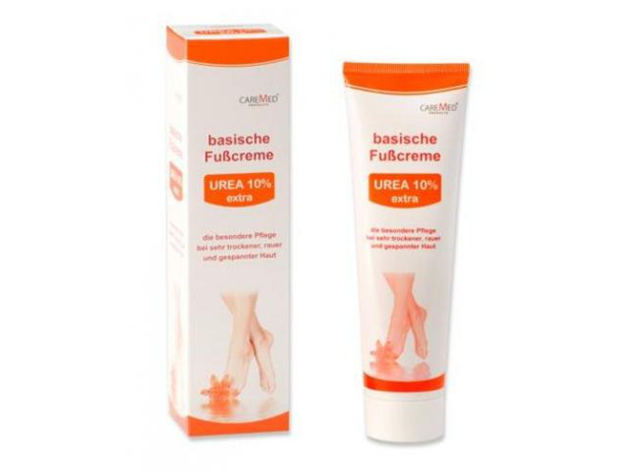 CareMed - Basische Fußcreme UREA 10% extra 150 ml