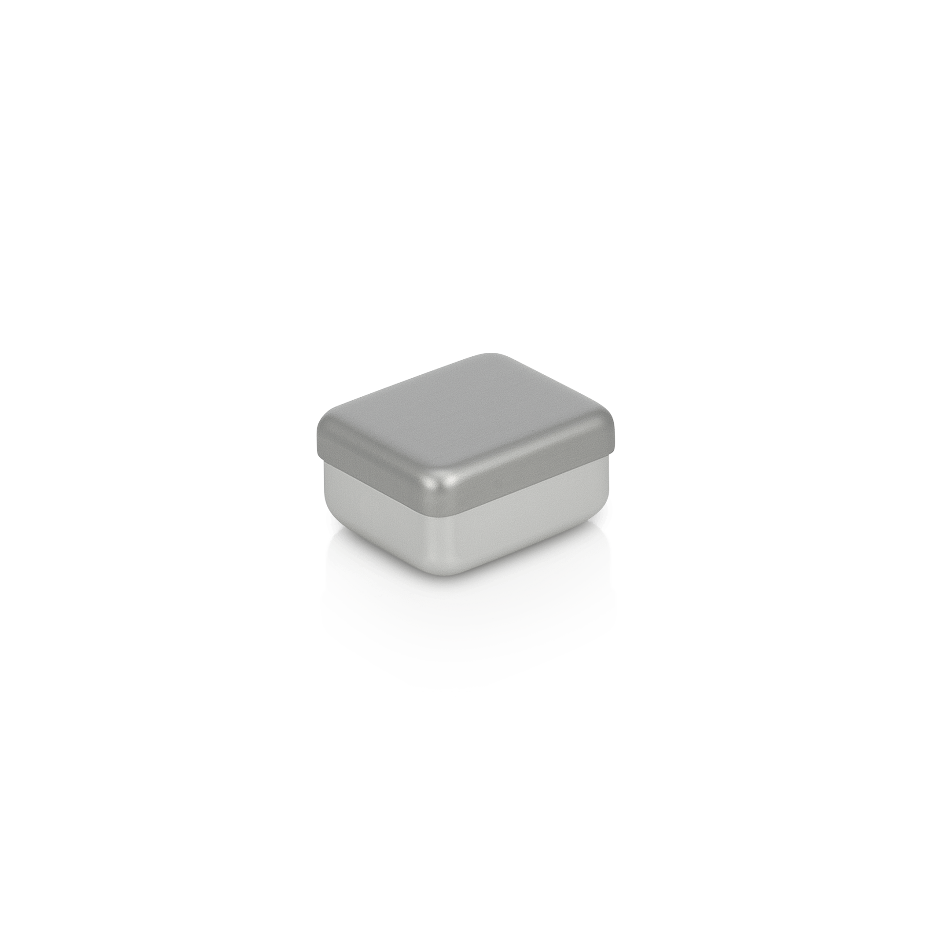 Aluminiumbox mit Deckel 5 x 4 x 3 cm