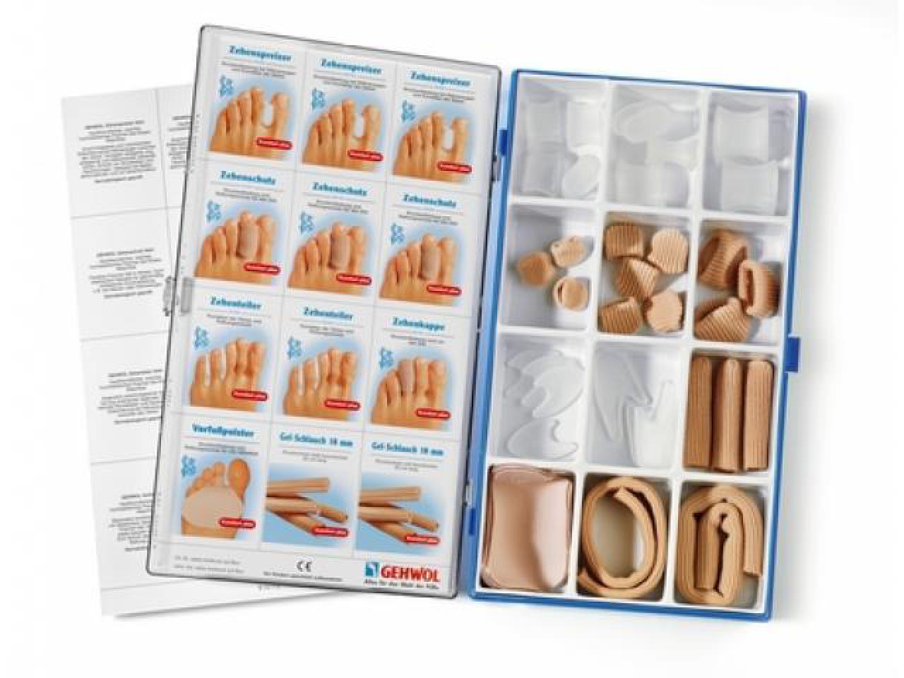 GEHWOL Sortimentbox 3 Polymer-Gel Gewebe