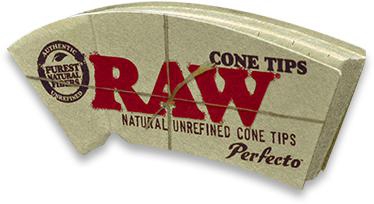 RAW Tips | Cone Shaped Tips Perfecto | 24 x 32 Blatt | BOX