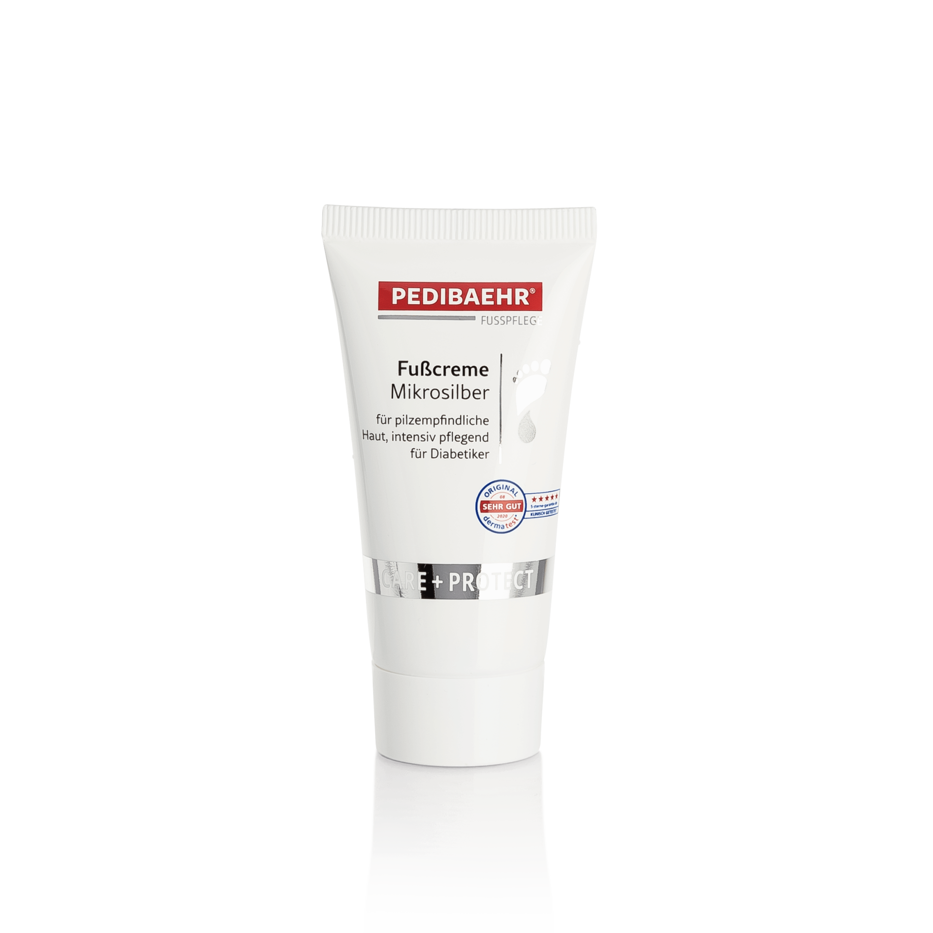 PEDIBAEHR Fusscreme Mikrosilber für pilzempfindliche Haut | 30 ml