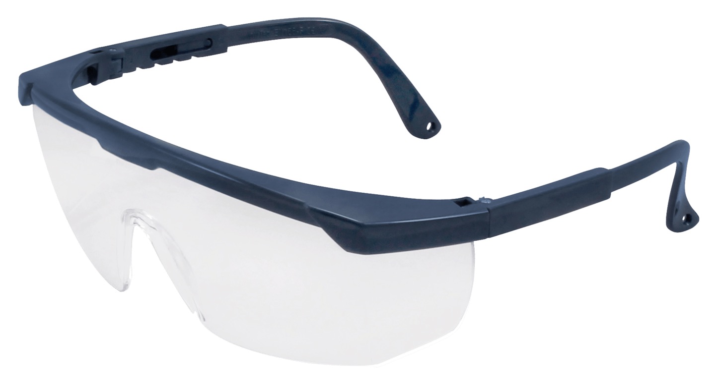Schutzbrille in blau