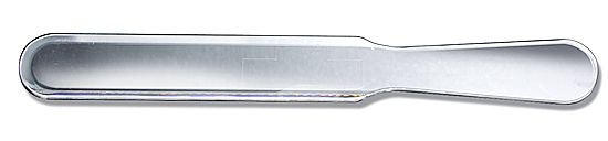 Cremespatel gerade aus Plexiglas | 15 cm