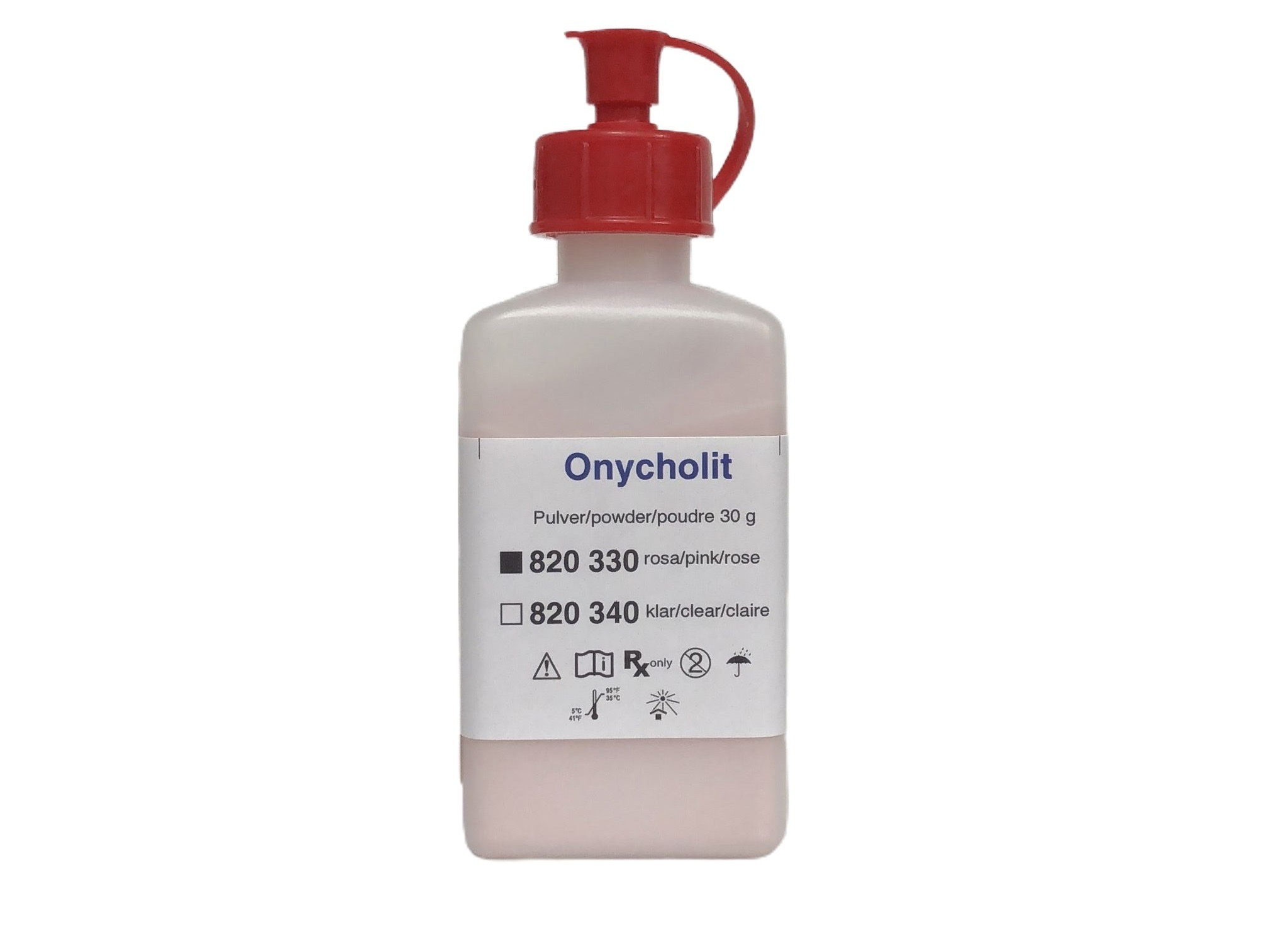 ERKODENT ONYCHOLIT. Pulver rosa | 30 g