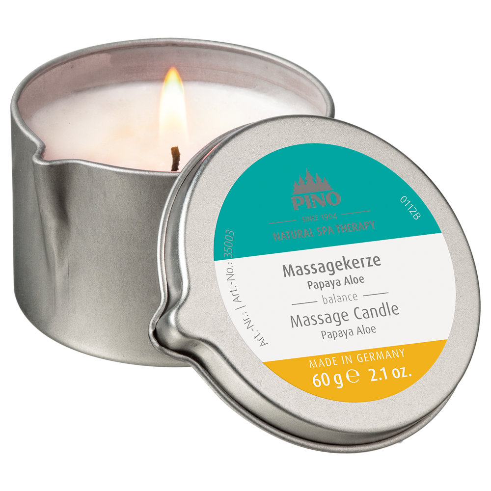 PINO Massagekerzen Papaya Aloe - balance