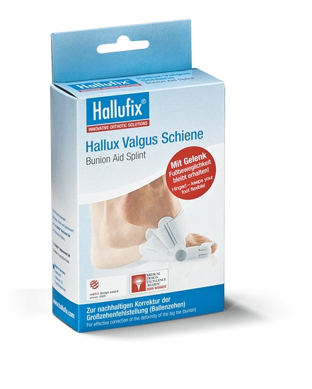 Hallufix Hallux Valgus Schiene - Tag und Nacht Comfort-Schiene