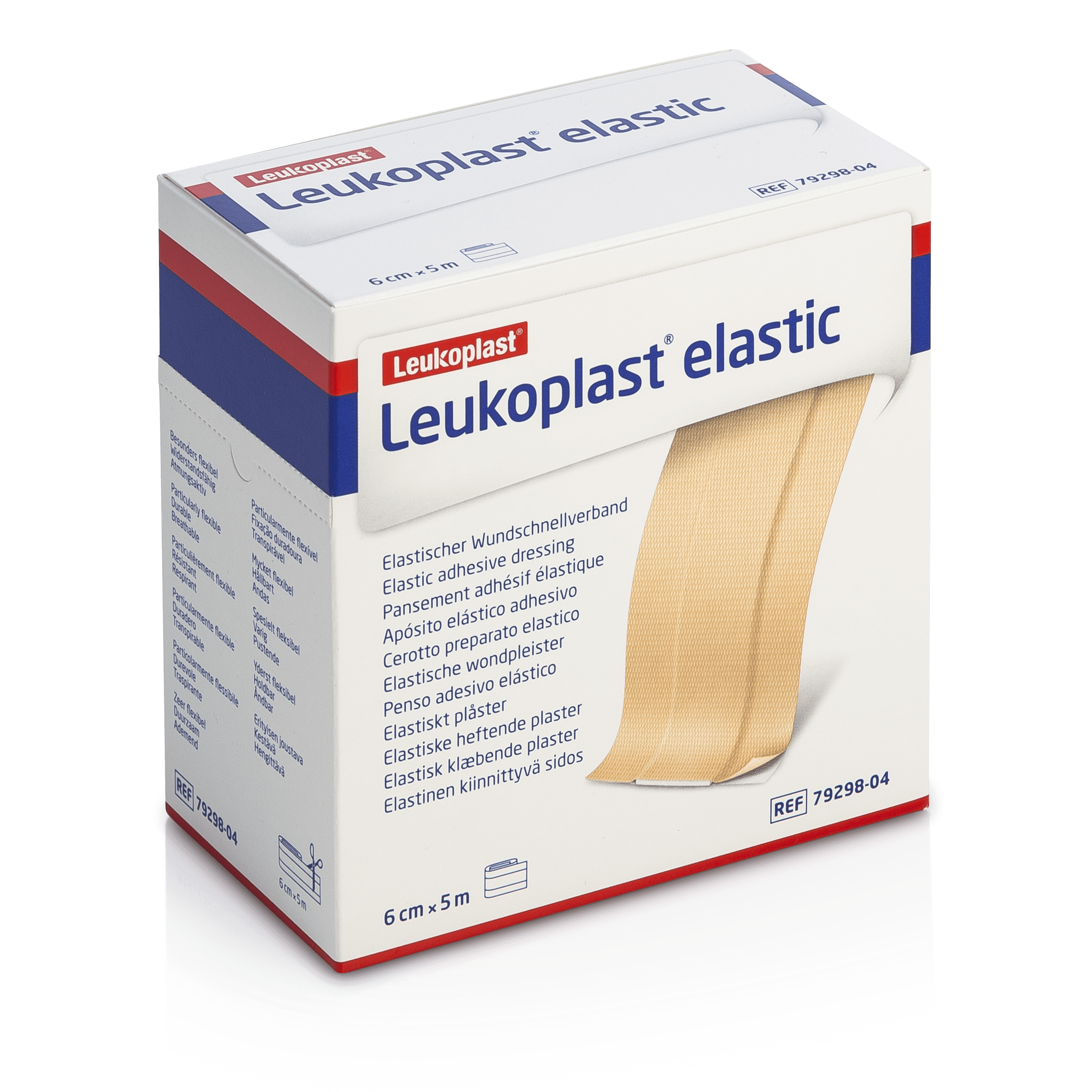 Leukoplast Elastic 5 m x 6 cm