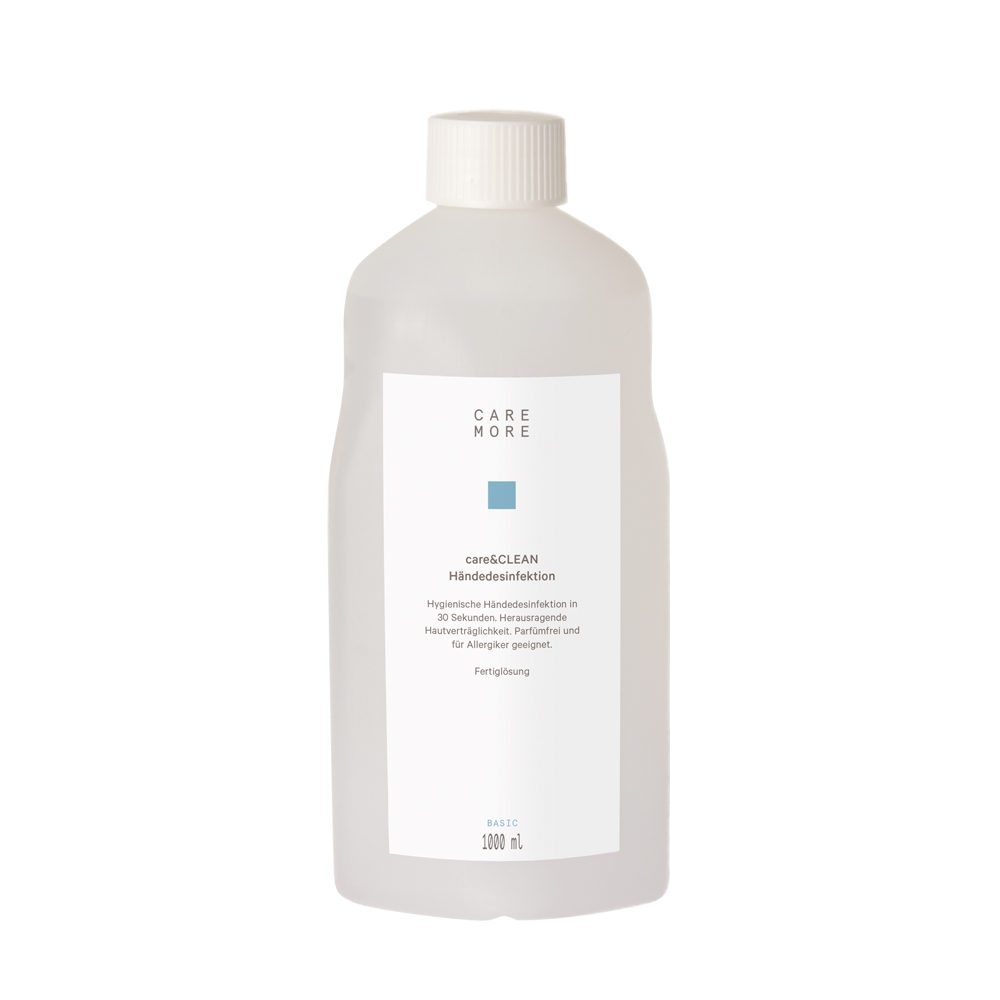 CARE MORE Händedesinfektion 1000 ml 