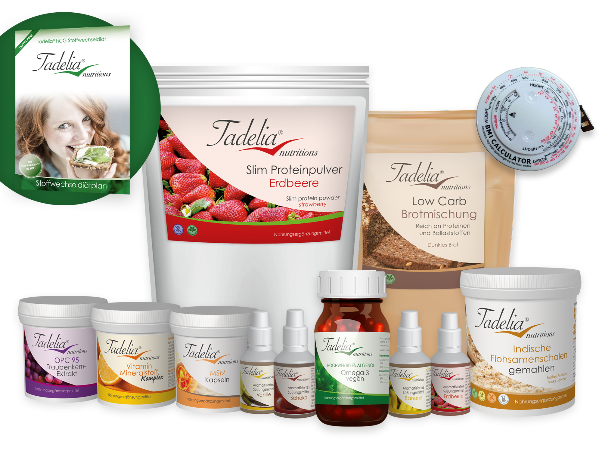 Tadelia® hCG* Stoffwechseldiät | Entschlackungsdiät
