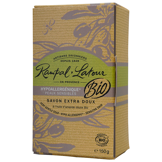Rampal Latour BIO-Seife - Hypoallergénique 150g