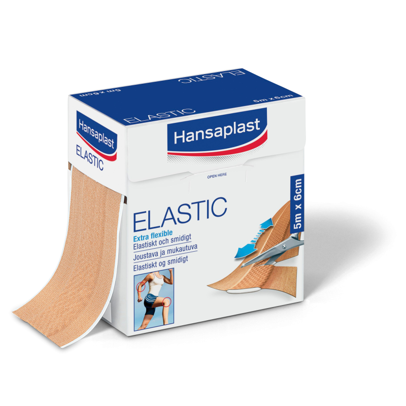 Leukoplast Elastic, 5 m x 4 cm