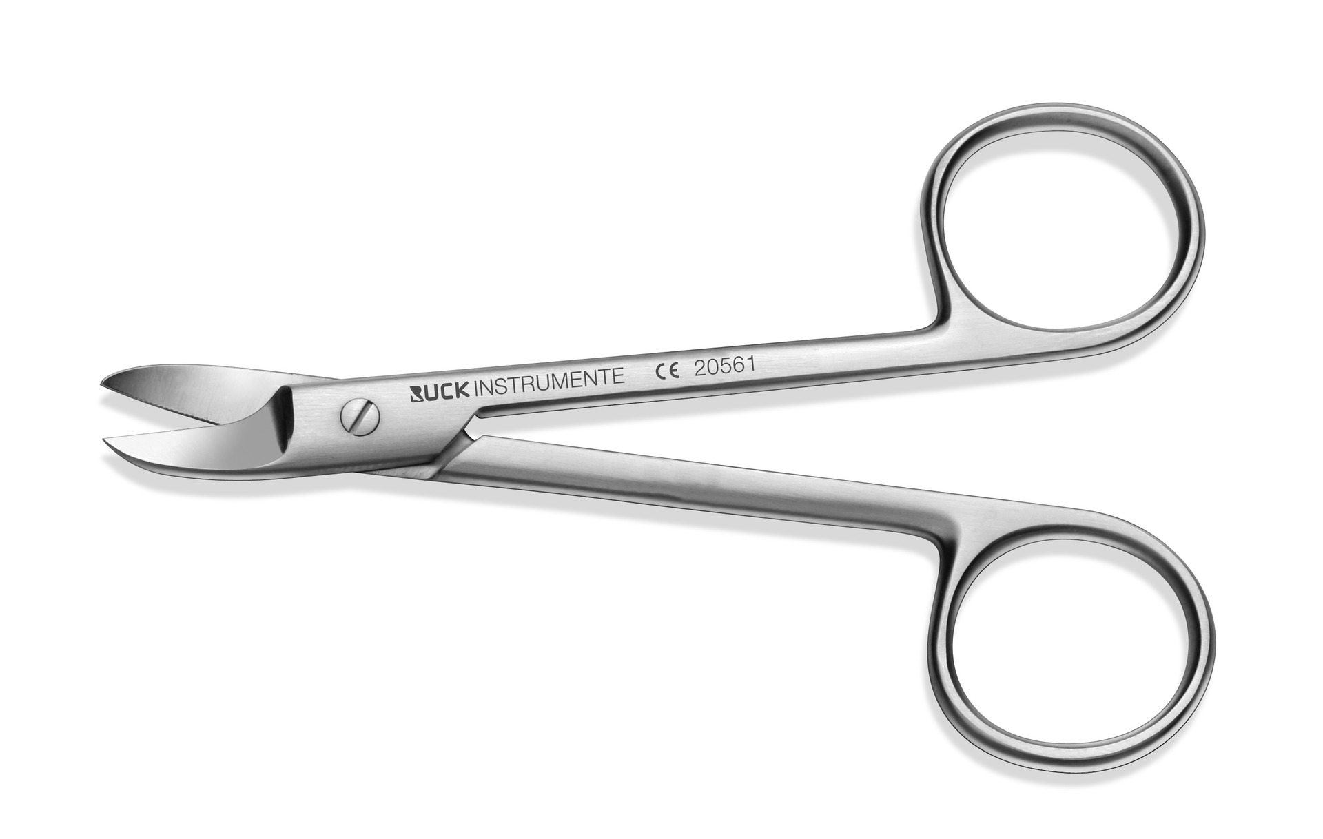 RUCK INSTRUMENTE Nagelschere gebogen