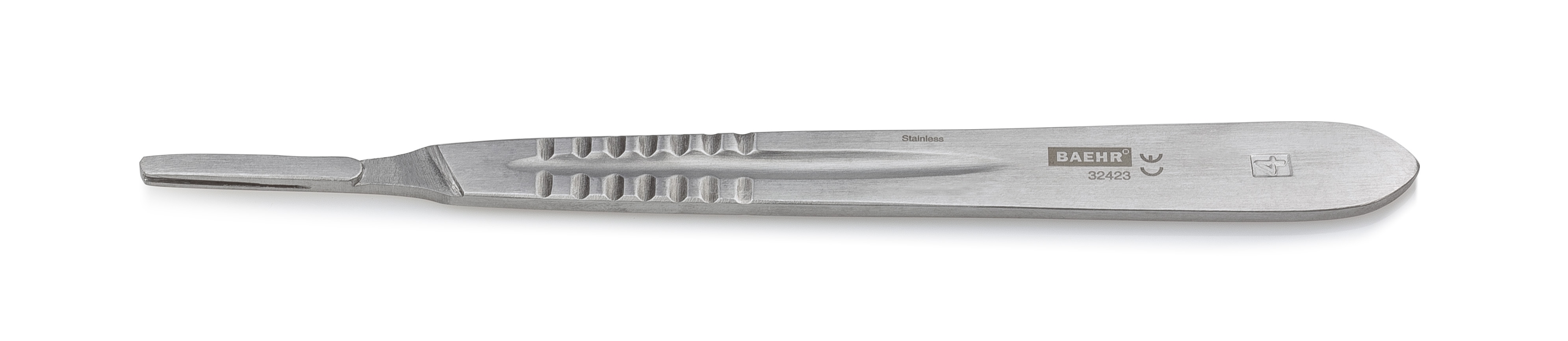 BAEHR PODOLINE REDA Skalpellgriff Typ 4, flach 13 cm