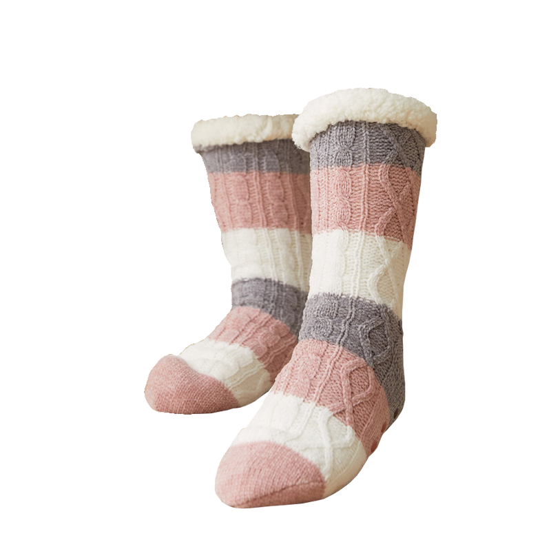 Kuschelsocken Chenille 1 Paar