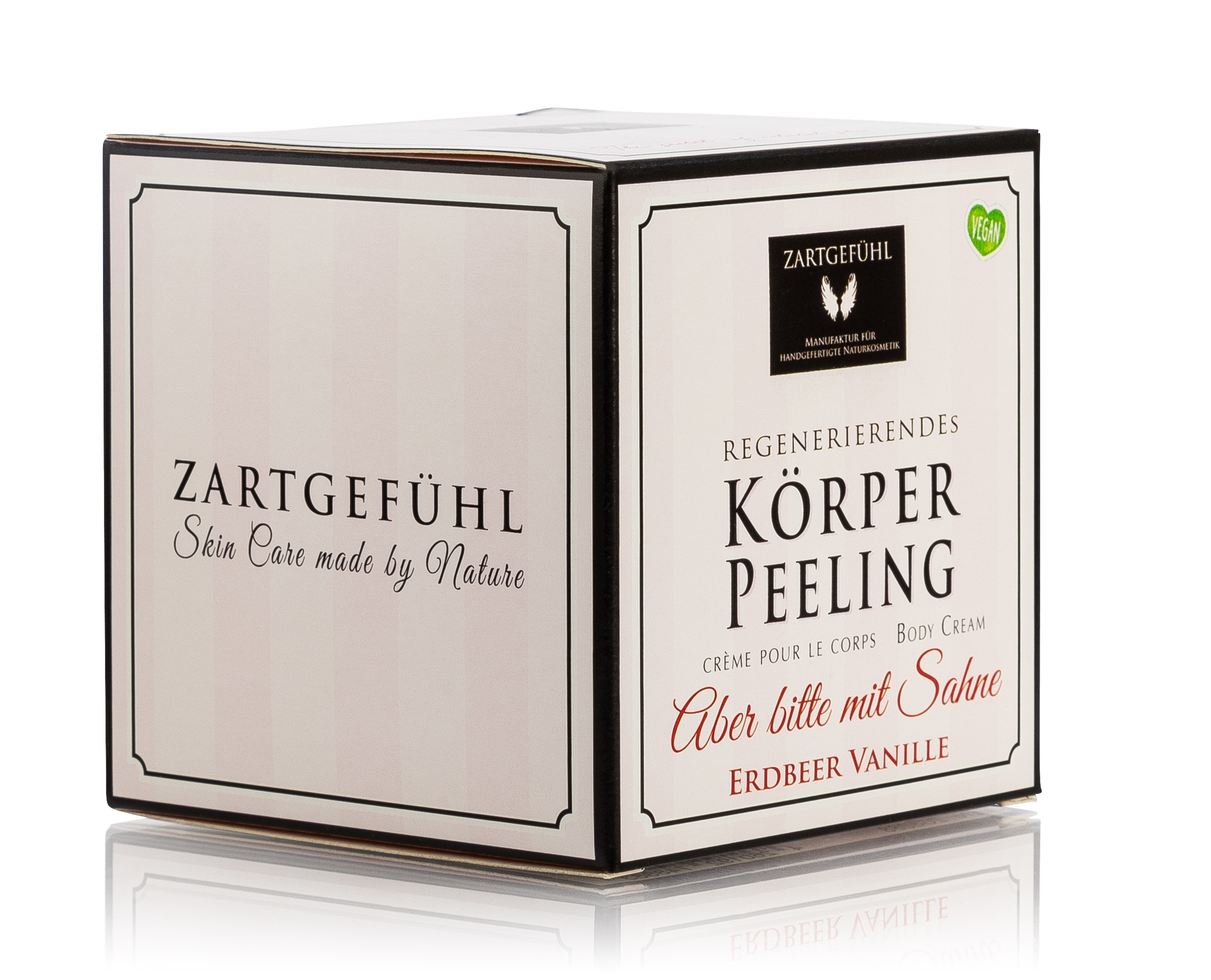 ZARTGEFÜHL Salz-Körperpeeling"Aber Bitte mit Sahne" 200 ml