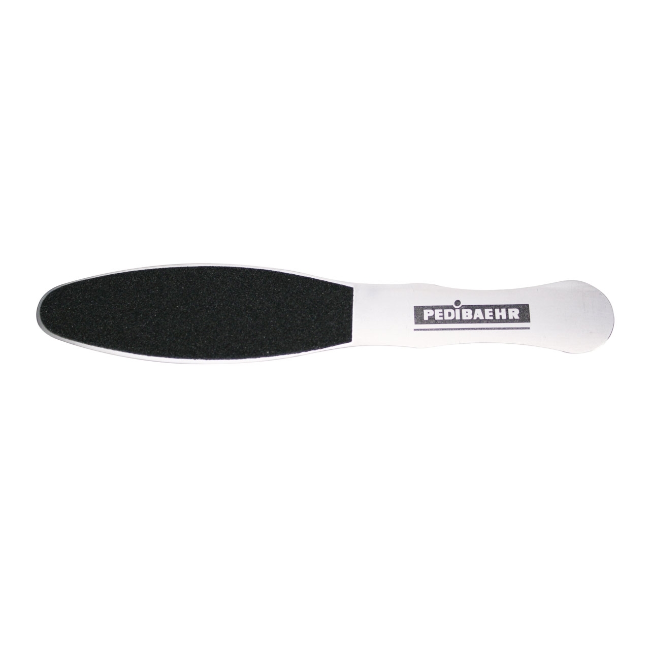 PEDIBAEHR Hornhautfeile aus Edelstahl, 22 cm sterilisierbar
