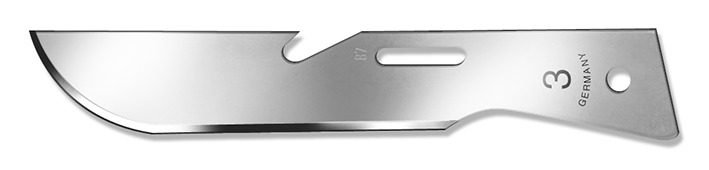 OR-Klingen Fig. 3 sterilverpackt, 10 Stück