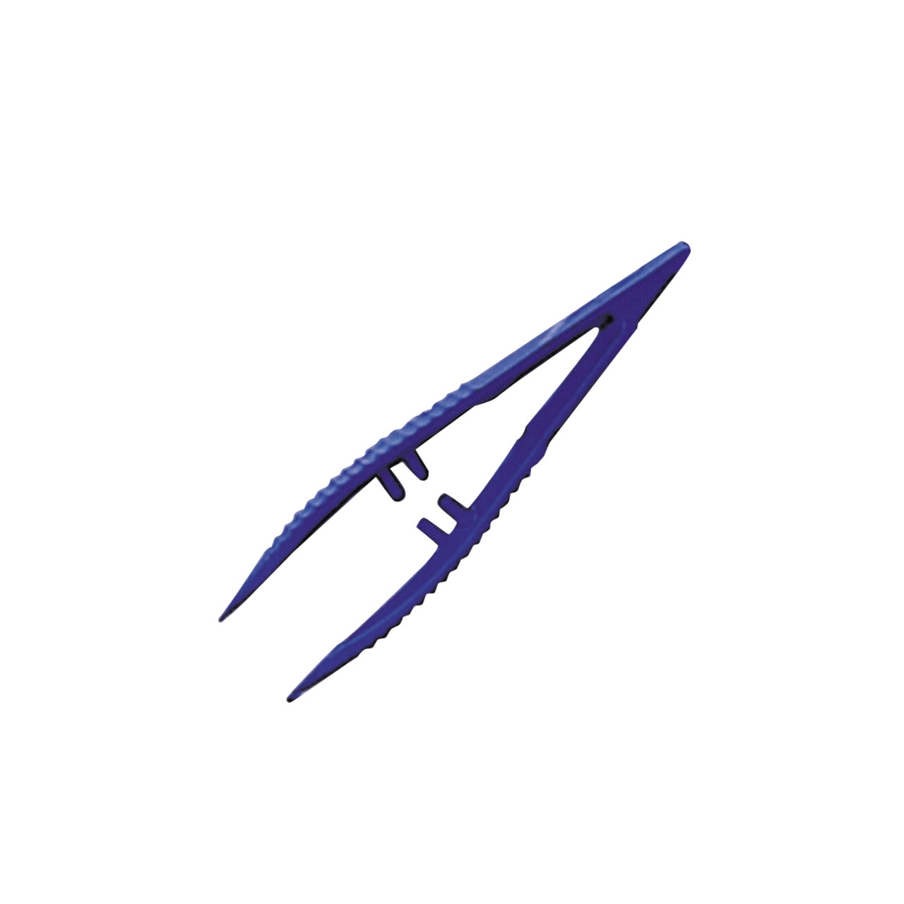 Greifpinzette aus Kunststoff, blau