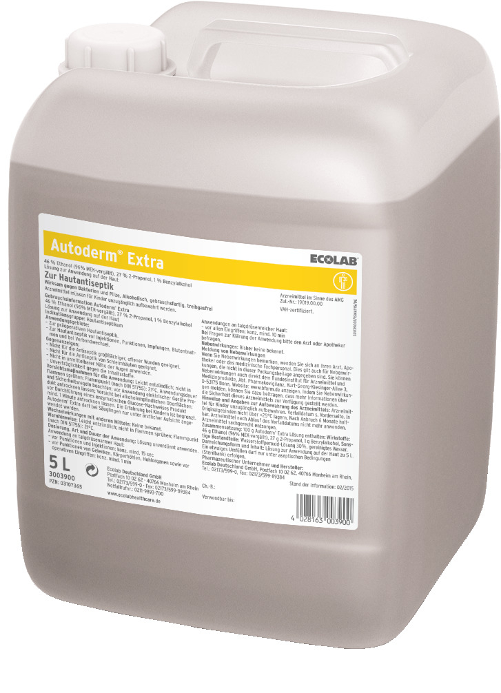 Ecolab Autoderm Extra Fußpilzprophylaxe | 5 Liter
