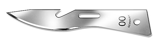 OR-Klingen Fig. 00 sterilverpackt, 100 Stück