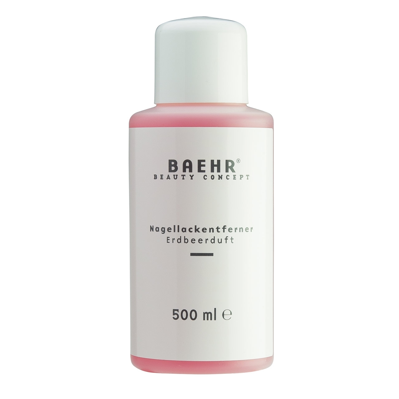 BAEHR BEAUTY CONCEPT - NAILS Nagellackentferner Erdbeer 500 ml