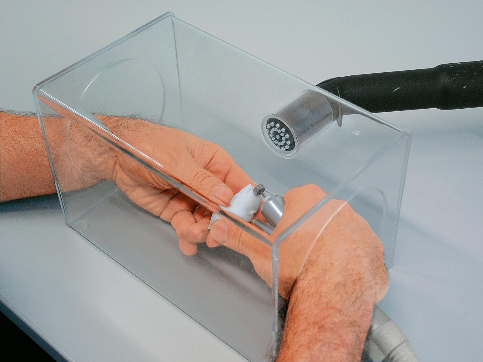 Absaugebox | Staubschutzbox aus Acryl