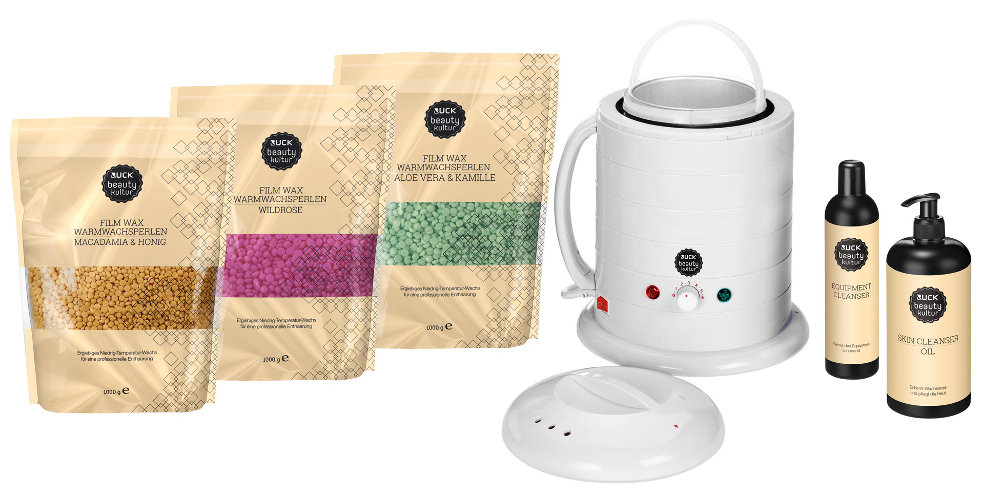 RUCK beautykultur FILM WAX Wachsperlen | Starter-Set