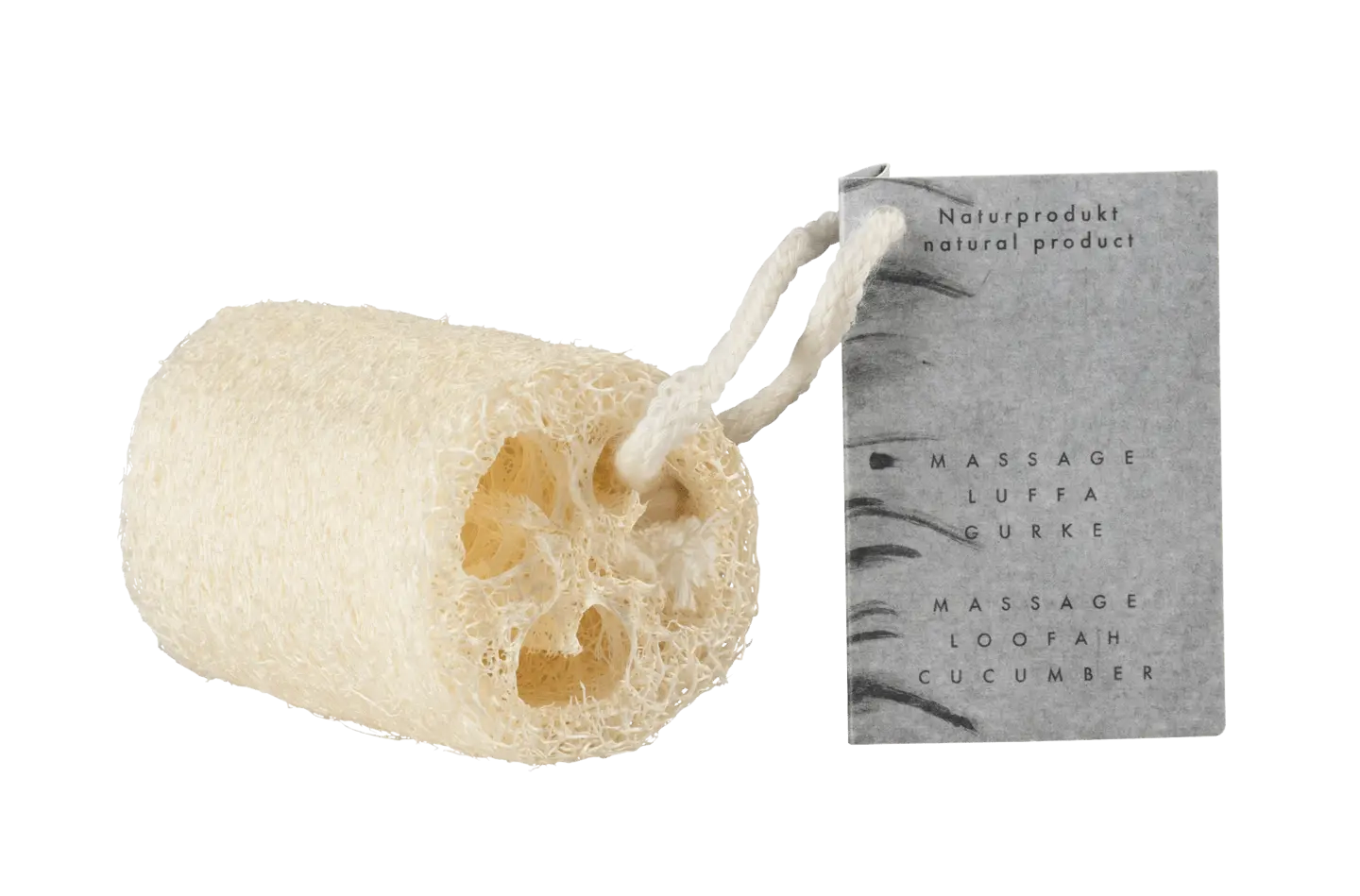 RUCK Massage-Luffagurke, 10 cm, ø 5,5 cm