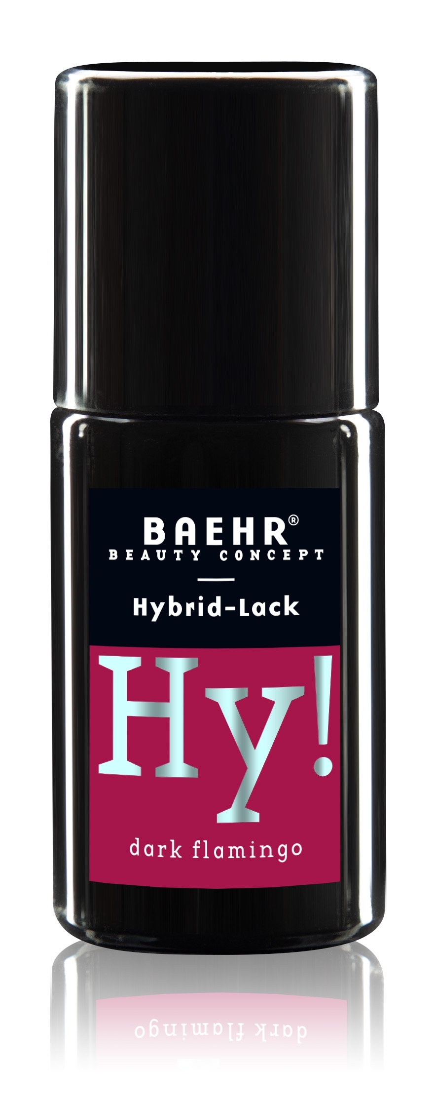 BAEHR BEAUTY CONCEPT - NAILS Hy! Hybrid-Lack, dark flamingo 8 ml