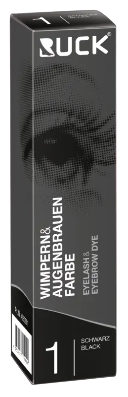 RUCK Wimpern- und Augenbrauenfarbe schwarz