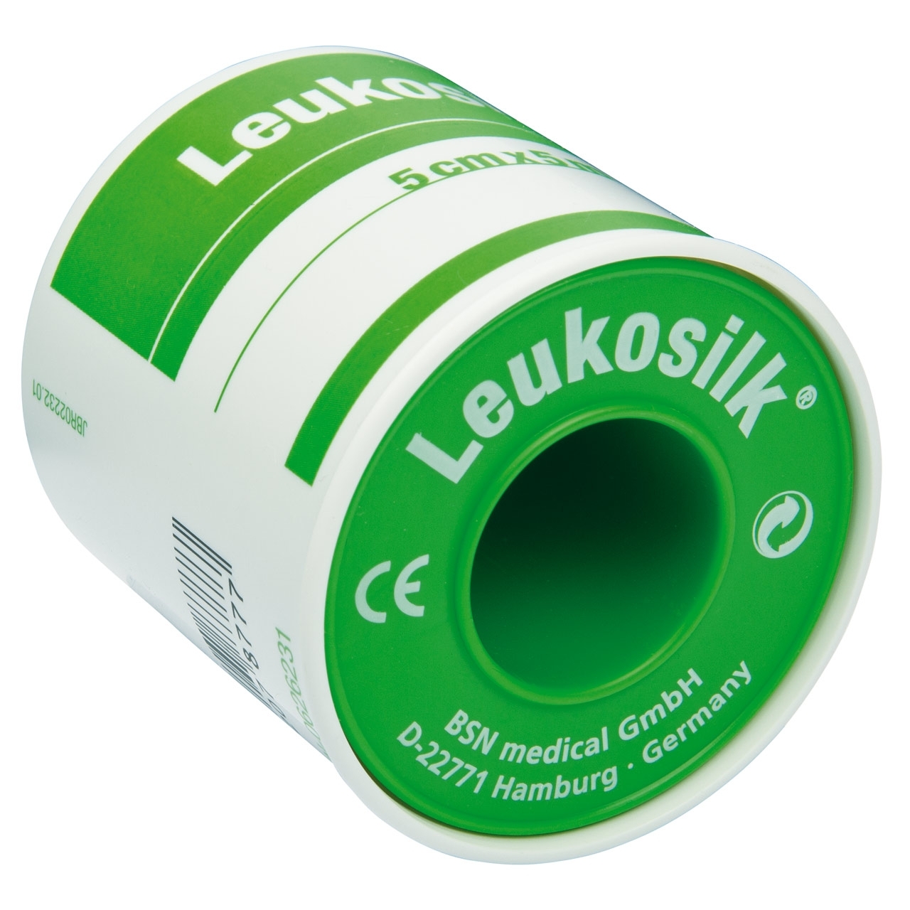 Leukosilk 5mx5cm im Schutzring