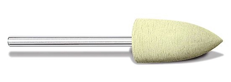 BUSCH Glanz-Polierer Ø 10 mm, 2 Stück (Staffelpreis)