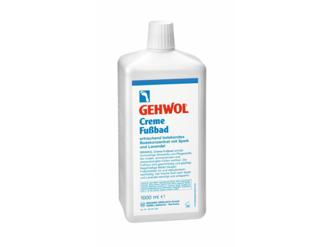 GEHWOL Creme Fußbad - 1 Ltr. Flasche