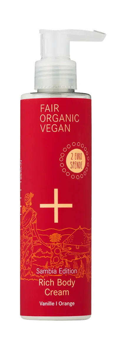 i+m, Sambia Edition Rich Body Cream Orange Vanille 200 ml