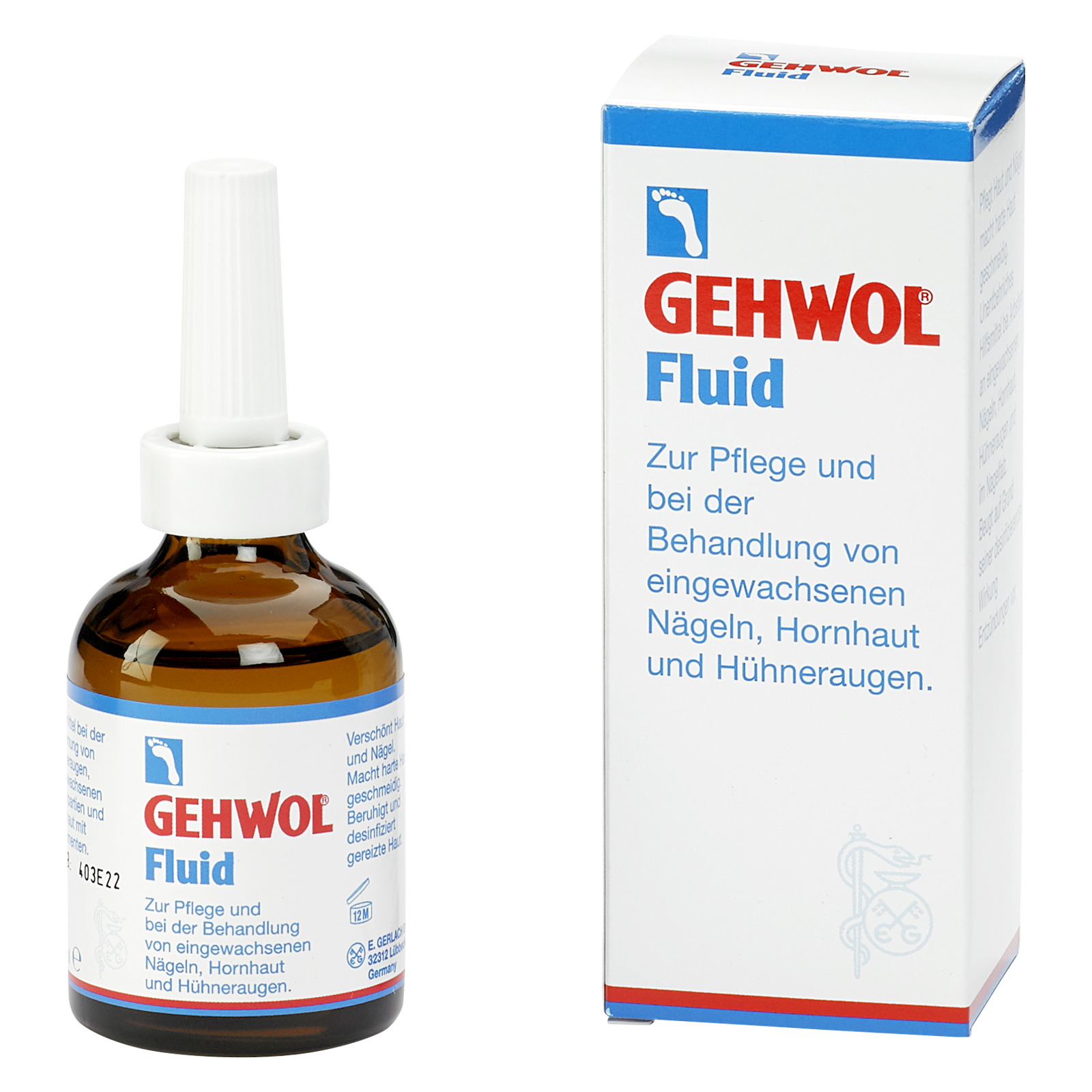 GEHWOL Fluid 50 ml Flasche mit Tropfpipette