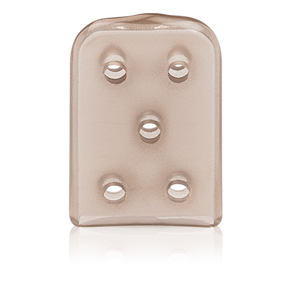 Schutzkappen für Instrumente Gr. 2, 1 Pack (100 Stk.), braun