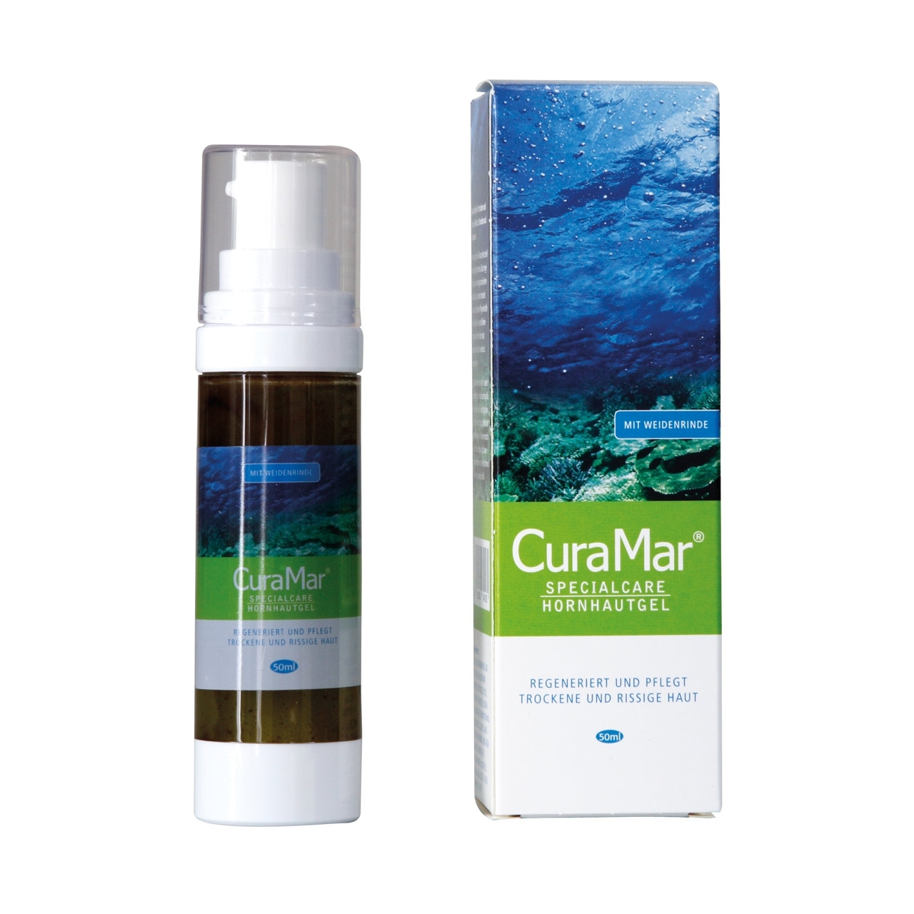 CuraMar SpecialCare Hornhautgel 50 ml Pumpflasche
