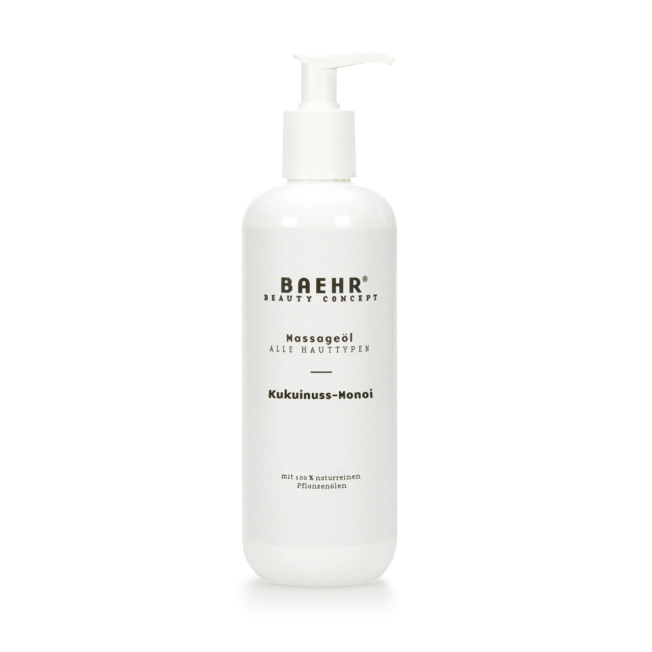 BAEHR BEAUTY CONCEPT Massageöl Kukuinuss- Monoi Pumpflasche 500 ml