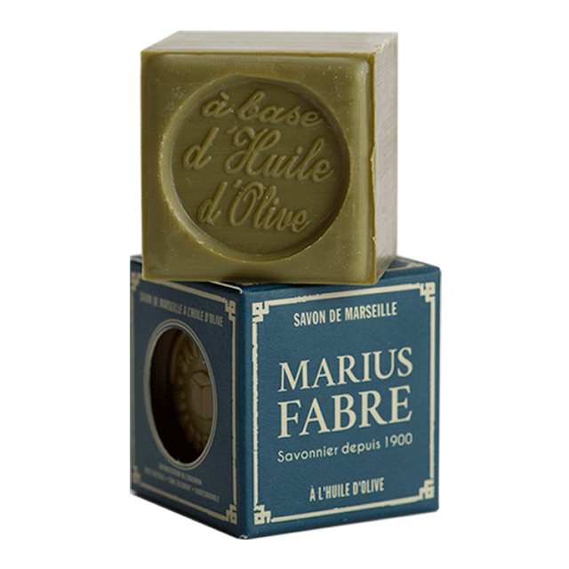 Marseille Olivenseife "NATURE" in Würfelform 100g