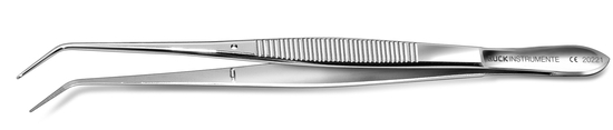 RUCK Splitterpinzette gerieft, Spitze 1 mm