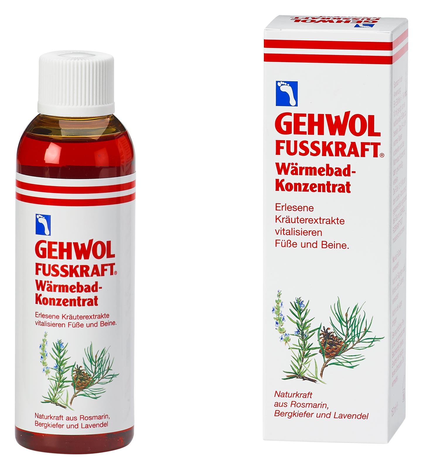 GEHWOL FUSSKRAFT Wärmebad Konzentrat 150 ml