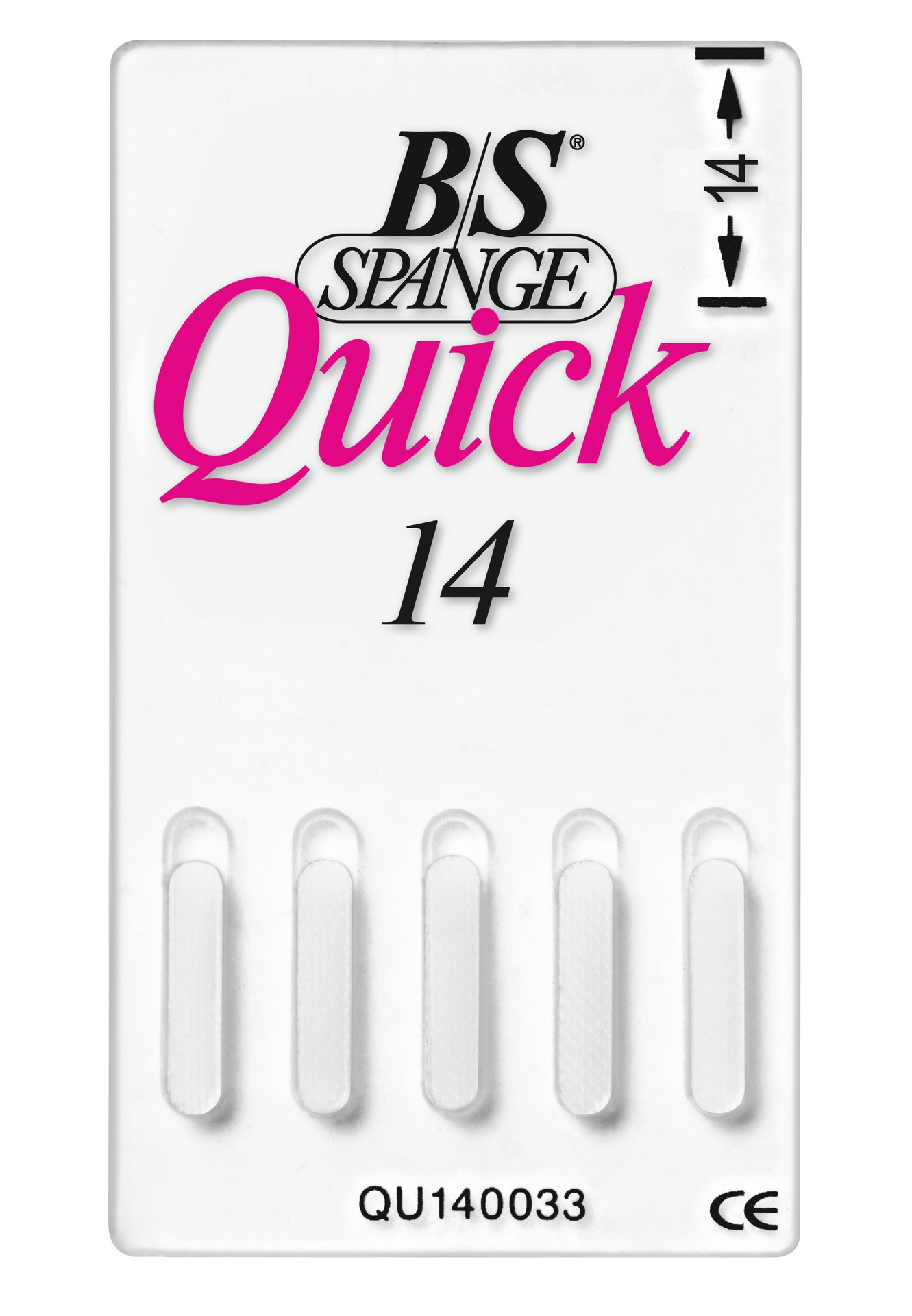B/S-Spangen Quick Gr. 14, 5 Stück