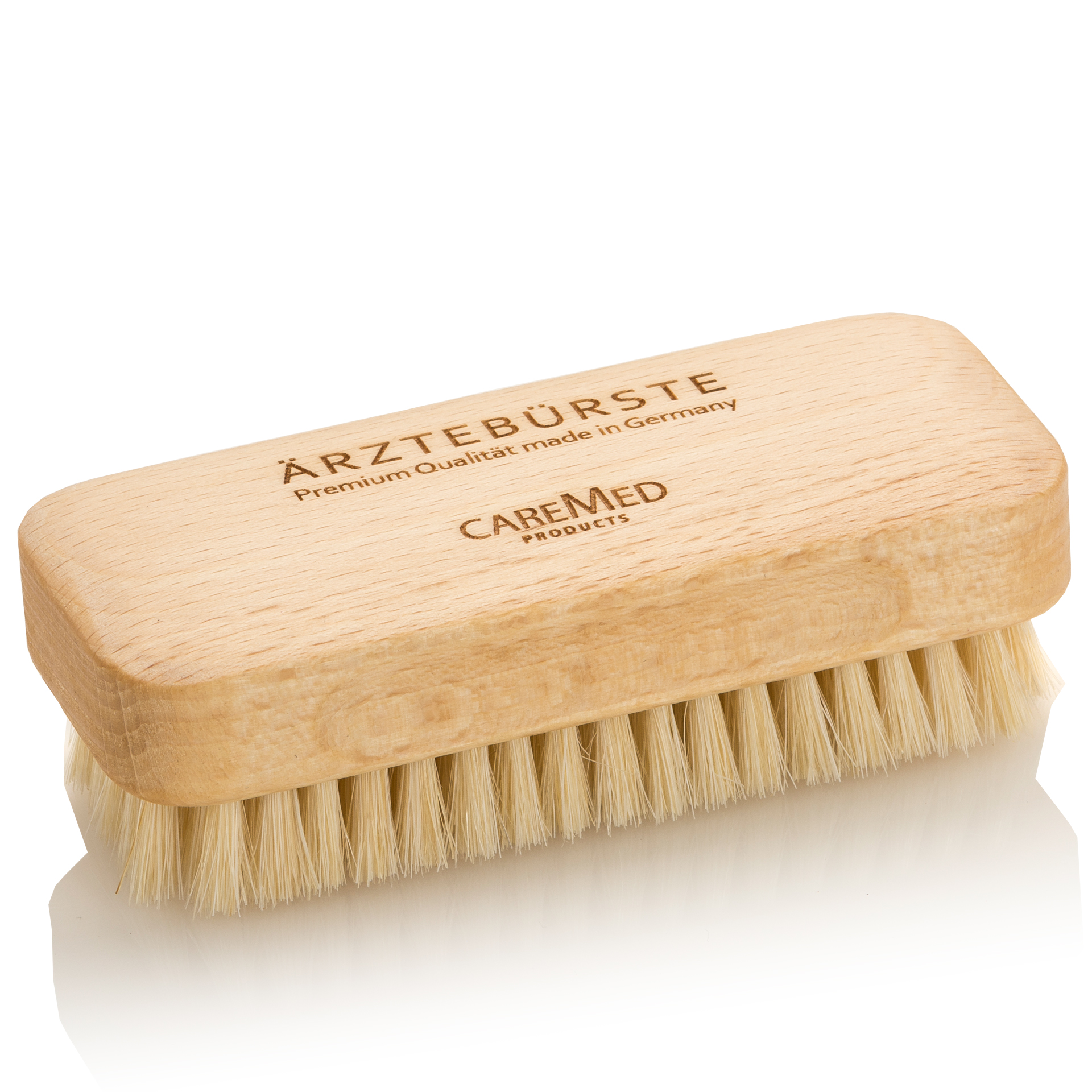 Ärztehandwaschbürste, Buche, Naturborsten, FSC 100%