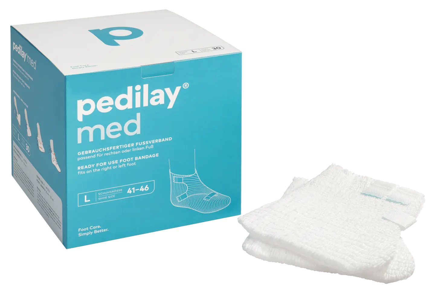 Pedilay med Größe L 30 Stück