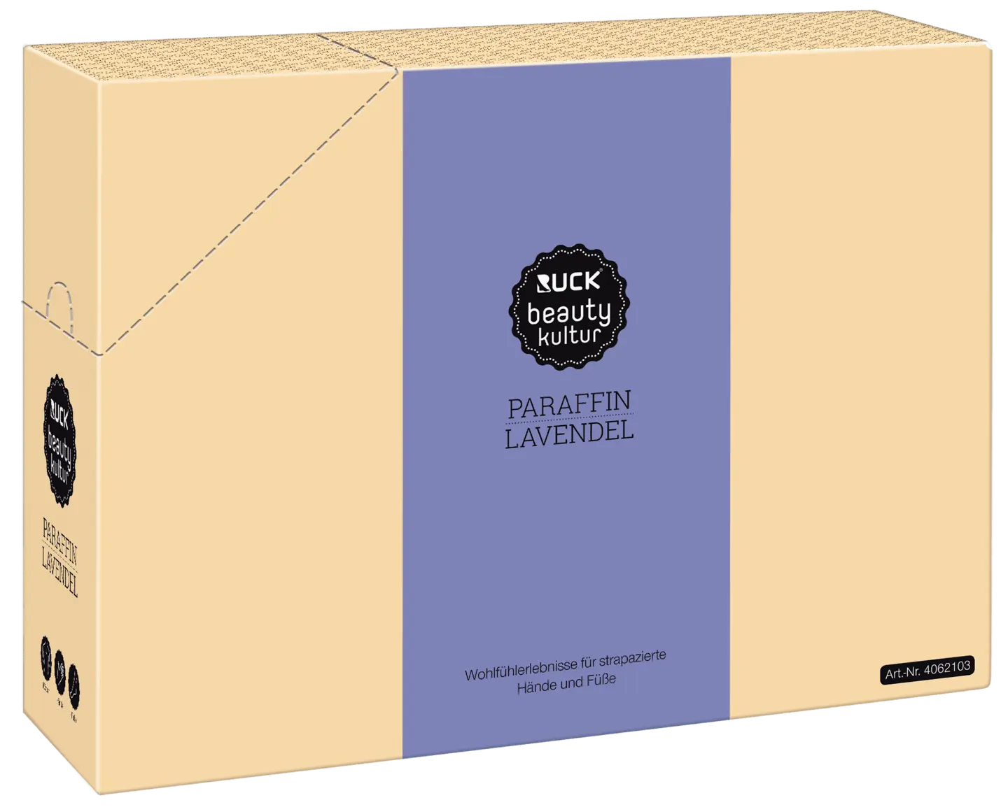 RUCK beautykultur Paraffin, Lavendel 9x 330 g