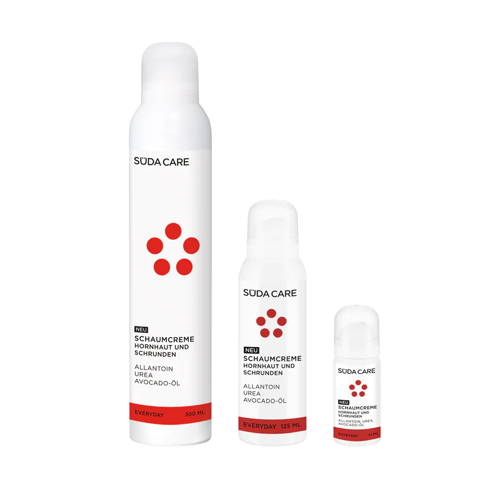 SÜDA CARE Everday Schaumcremes Pilzempfindliche Haut 125 ml